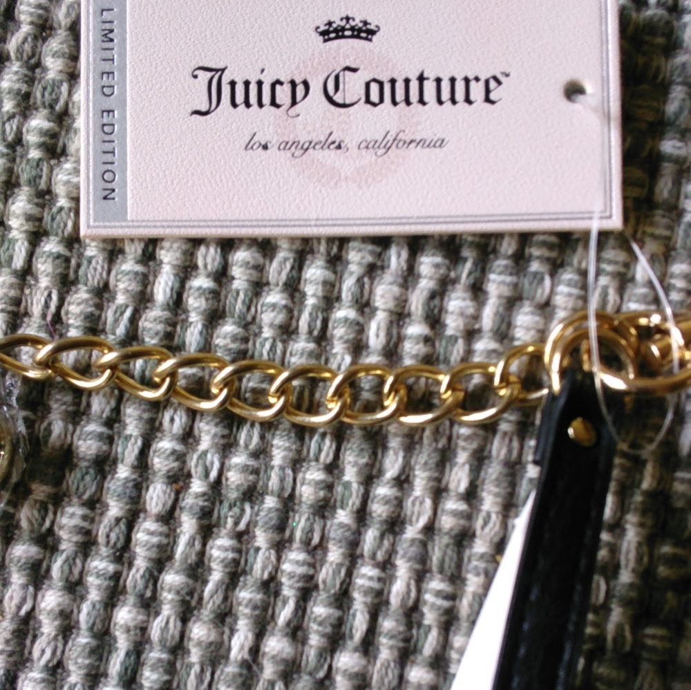 Rare Juicy Couture Black Pom Pom